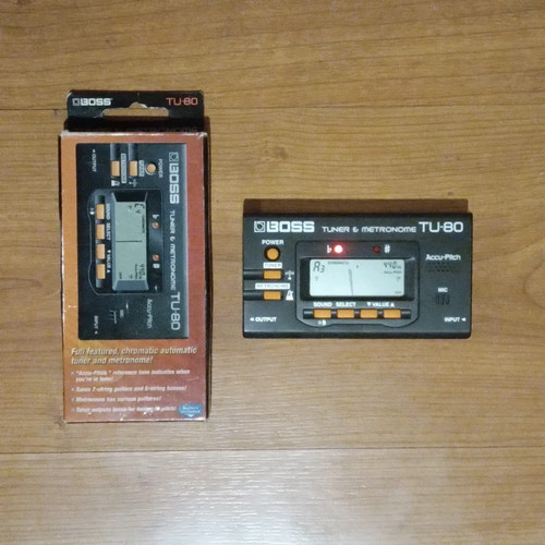 Boss guitar tuner - boss,
