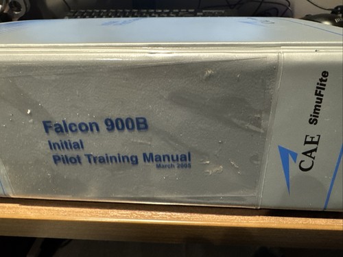 Falcon 900b initial pilot - falcon,