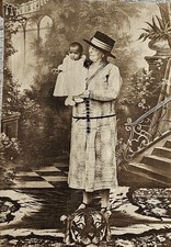 Antique Indian Studio Portrait