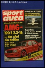 Sports Car 1/85 AMG 190 E 2.3