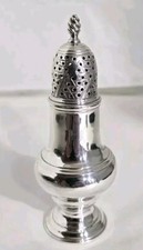 Antique sterling silver sugar Caster / Dredger. London 1766. By Daniell & Mince