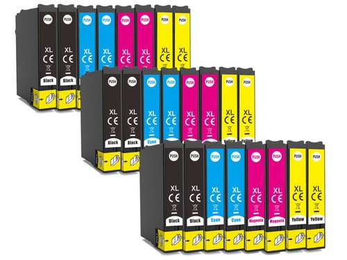 Lot ink cartridges fits epson - fits,