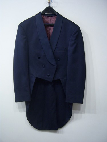Navy blue formal - blue, tuxedo