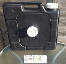  Caravan Waste Water Tank Container 23 Litre (Black Heavy Duty Motorhome Camper)