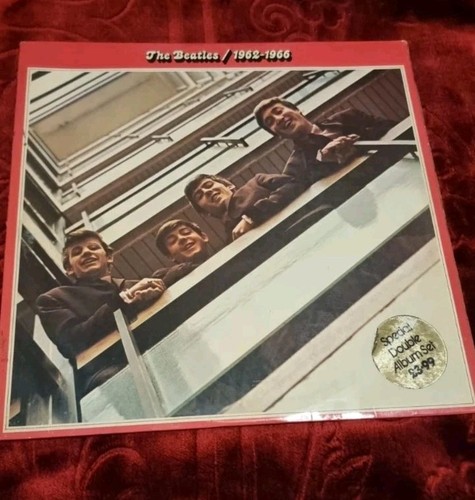The beatles 1962 1966 - beatles, red