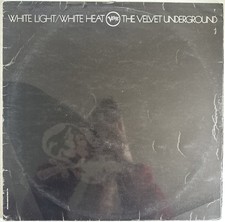 VELVET UNDERGROUND WHITE LIGHT WHITE HEAT VINYL LP VERVE UK STEREO SKULL COVER