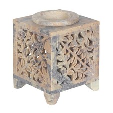 Soapstone Oil Burner Moroccan