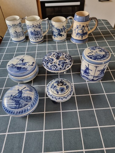 Delft vintage mixed lot - vintage, beer
