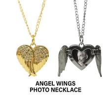 Photo Locket - Sparkly 'Angel