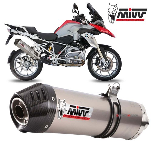 Mivv exhaust oval titanium - exhaust,
