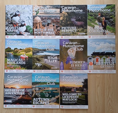 Lot caravan club - lot, magazines