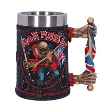 Iron Maiden Eddie The Trooper Tankard Mug Officially Licensed Merchandise. Geat