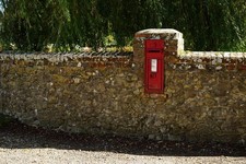Photo A1 Postbox on Old Park Lane, Bosham Dell Quay Located just outside c2014