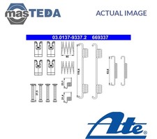 030137-93372 BRAKE DRUM SHOES