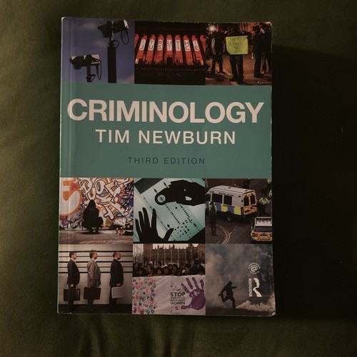 Criminology tim newburn - criminology, by