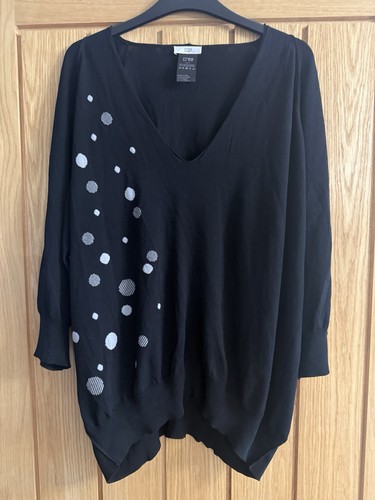 Ladies black and silver detail - black,