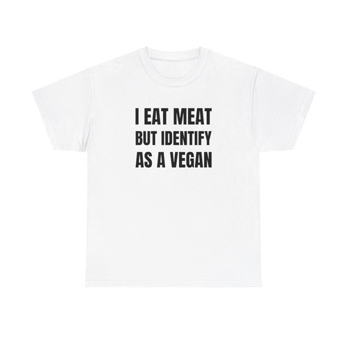 Eat meat but identify a - i,