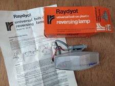 Vintage Raydot 1960s 1970s Classic Car Universal Bolt On Reversing Lamp Unused
