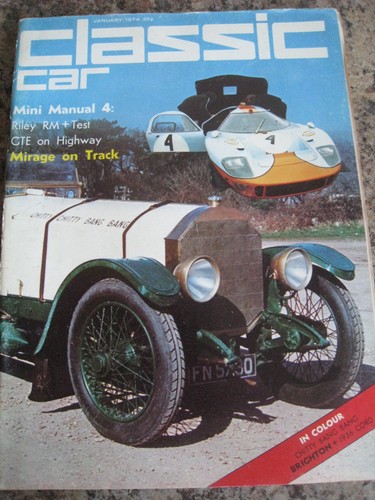 Classic car jan 1974 - classic,