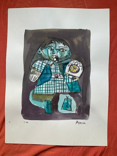 Picasso painting drawing - painting,