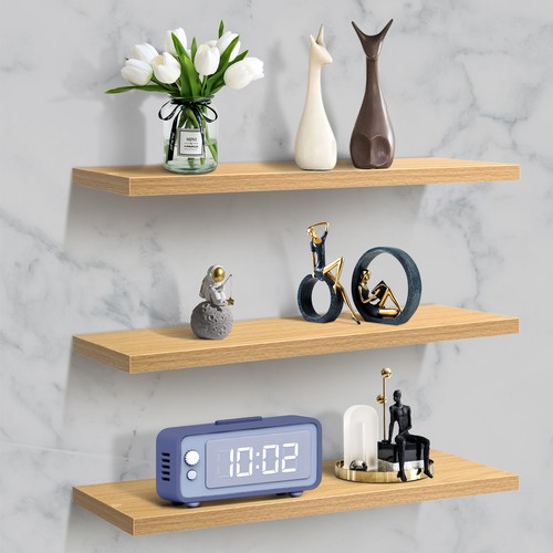 Set floating wall - wall, shelves