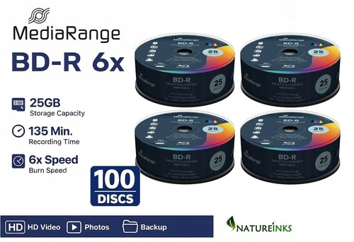 100 mediarange blu - 100, 6x