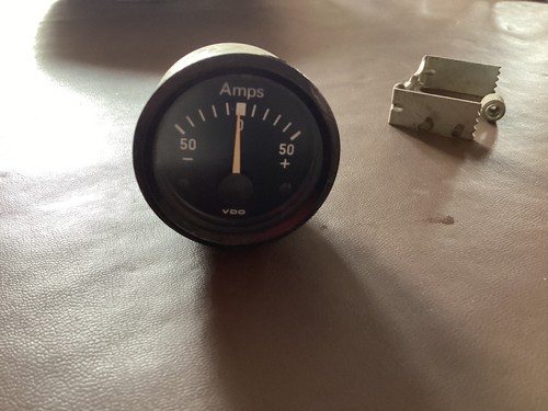Vintage vdo amps gauge - vdo,