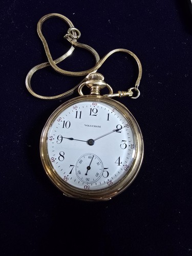 Antique waltham pocket watch - pocket,