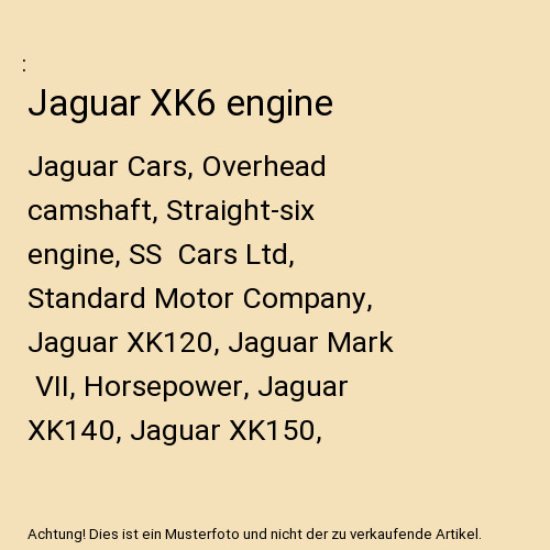 Jaguar xk6 engine - engine:,