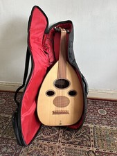 Arabian Oud guitar, Case, Foot Stall & Plectrums Set