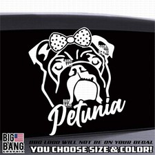 Custom Name FEMALE Bulldog