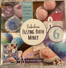 bath fizzer making kit Fabulous Fizzing Bath 48 Page Book With Fizzer Moulds
