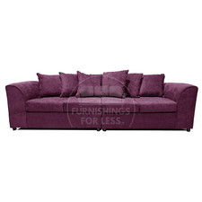Monaco Purple Corner Sofa