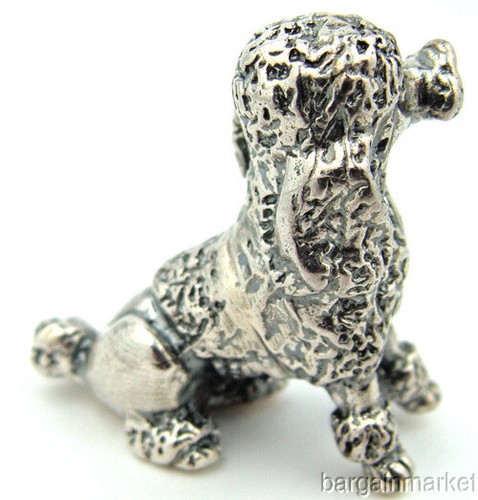Sterling silver french poodle - sterling,