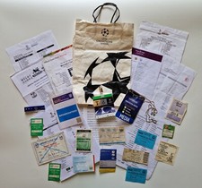 Collection Various Football Clubs Ticket Stubs - Stadium Passes & Media Sheets