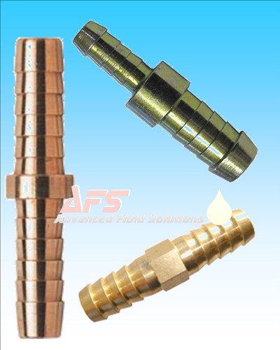 Metal brass straight hose - brass,