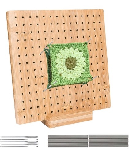Crochet blocking board wooden - crochet,