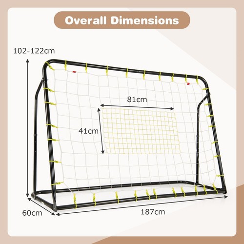 Kids soccer rebounder - 2-in-1,