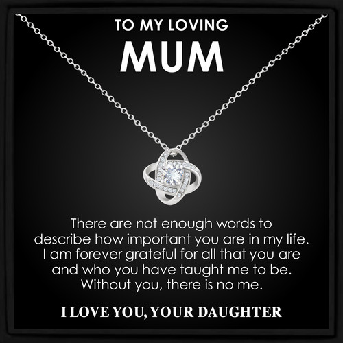 Mum necklace gift - mum,