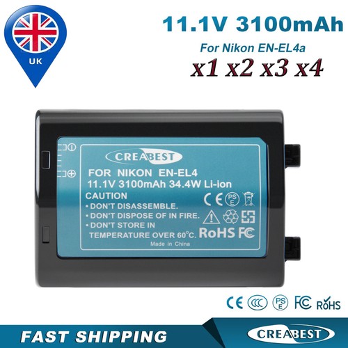 3100mah el4 battery for - en-el4,