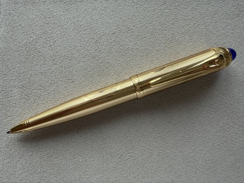 Cartier golden ballpoint - cartier,