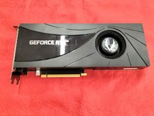ZOTAC GeForce RTX 2070 SUPER 8GB GDDR6 PCIe HDMI DP Graphic Card Used