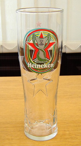 Heineken beer pint glass uefa - pint,