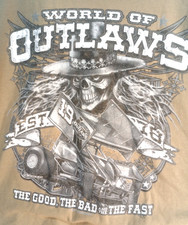 WORLD OF OUTLAWS SKULL T-Shirt