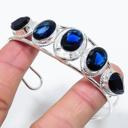 Blue tanzanite gemstone - blue,