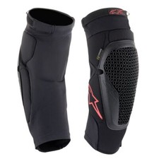 Alpinestars 2026 Bionic Flex Knee Protectors Black Red  MX Motocross Off Road