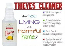 2 x Young Living Thieves Household Cleaner Chemicals Free with essential oils