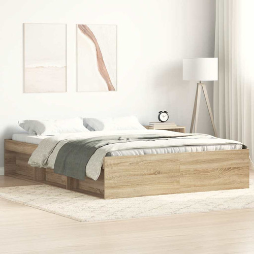 Bed frame sonoma oak small - frame,