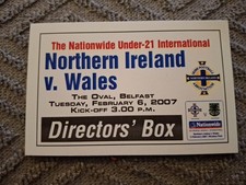 Northern Ireland  v Wales U21