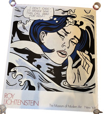 Drowning Girl Roy Lichtenstein